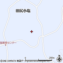 宮城県大崎市田尻小塩中北一周辺の地図