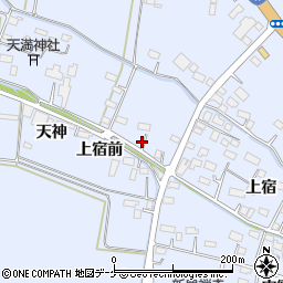 宮城県大崎市古川新田上宿27周辺の地図