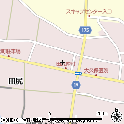宮城県大崎市田尻町周辺の地図
