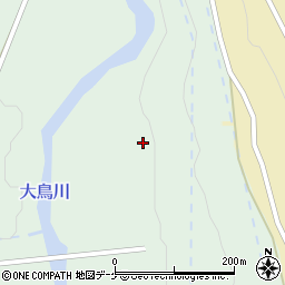 山形県鶴岡市本郷向平周辺の地図