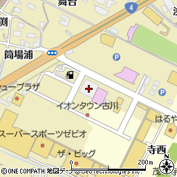 株式会社やまや　古川北店周辺の地図