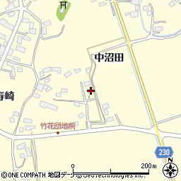 宮城県登米市豊里町中沼田60-1周辺の地図