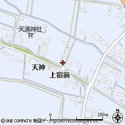 宮城県大崎市古川新田上宿23周辺の地図