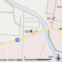 宮城県大崎市田尻中目下田88周辺の地図