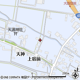 宮城県大崎市古川新田上宿26周辺の地図