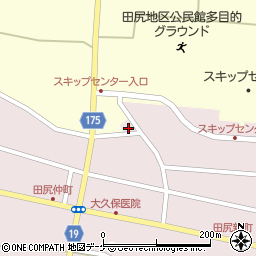 宮城県大崎市田尻町浦東周辺の地図