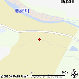 宮城県加美郡加美町芋沢柳沢山周辺の地図