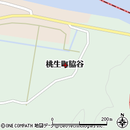 宮城県石巻市桃生町脇谷周辺の地図