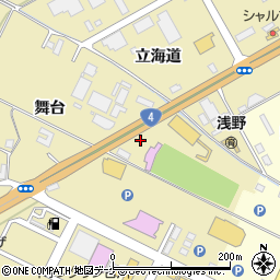 リフォームのたかかつ　古川北店周辺の地図