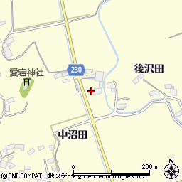 宮城県登米市豊里町中沼田13周辺の地図