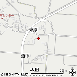 宮城県大崎市田尻中目東原42周辺の地図