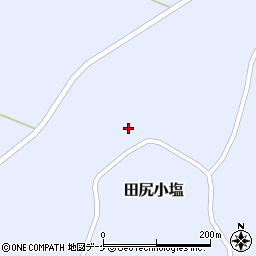 宮城県大崎市田尻小塩小平治周辺の地図
