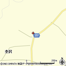 宮城県登米市豊里町杢沢周辺の地図