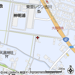 仙北電気工事周辺の地図