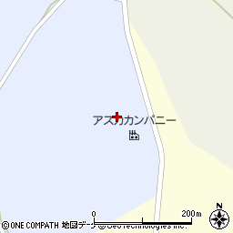 宮城県加美郡加美町孫沢東沢周辺の地図
