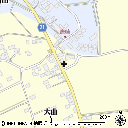 宮城県登米市豊里町唐崎3周辺の地図