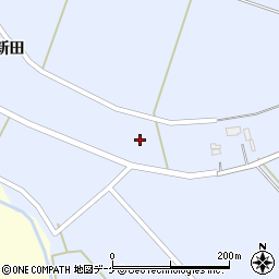 宮城県登米市米山町桜岡新田2周辺の地図
