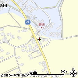 宮城県登米市豊里町唐崎2周辺の地図