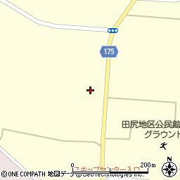 宮城県大崎市田尻通木中崎3周辺の地図