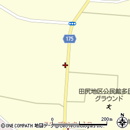 宮城県大崎市田尻通木中崎10周辺の地図