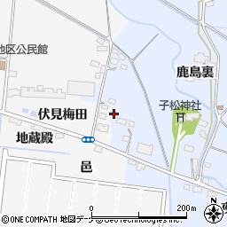 宮城県大崎市古川新田鹿島西24周辺の地図