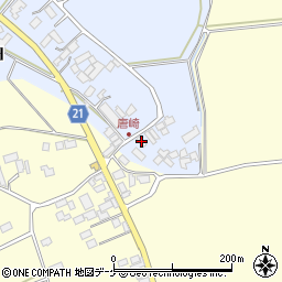 宮城県登米市米山町桜岡畑崎156-5周辺の地図