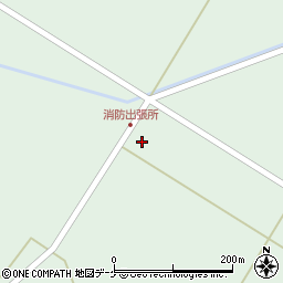 古川消防署田尻分署周辺の地図
