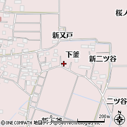宮城県大崎市古川桜ノ目周辺の地図