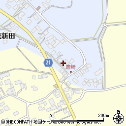 宮城県登米市米山町桜岡東流新田14周辺の地図