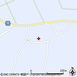宮城県大崎市田尻小塩（眉見下）周辺の地図