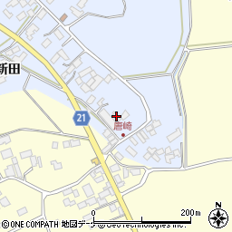 宮城県登米市米山町桜岡東流新田14-2周辺の地図