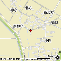 宮城県大崎市古川沢田神守179-1周辺の地図