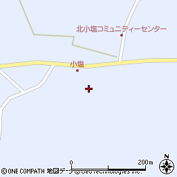 宮城県大崎市田尻小塩四軒屋敷14周辺の地図