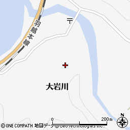 山形県鶴岡市大岩川乙702周辺の地図