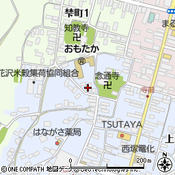 笹原接骨院周辺の地図