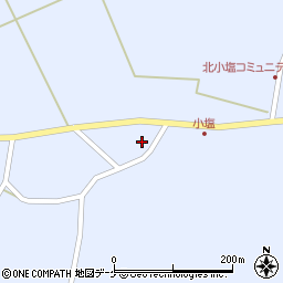 宮城県大崎市田尻小塩要害二2周辺の地図