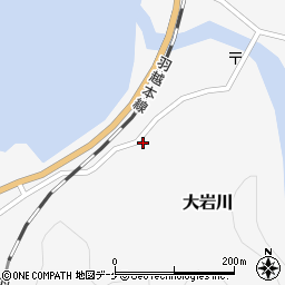 山形県鶴岡市大岩川乙675周辺の地図