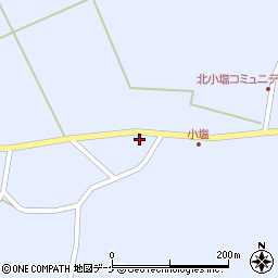 宮城県大崎市田尻小塩要害二5周辺の地図