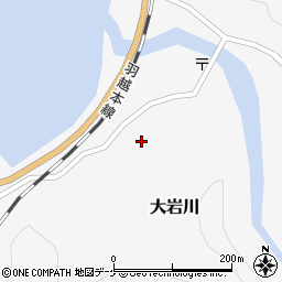 山形県鶴岡市大岩川乙672周辺の地図