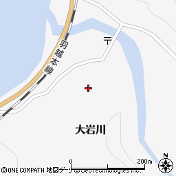 山形県鶴岡市大岩川乙704周辺の地図