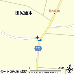 宮城県大崎市田尻通木中崎21周辺の地図