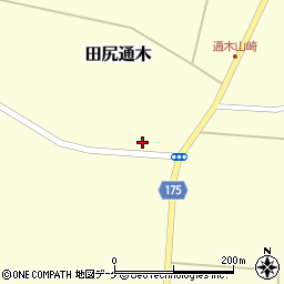 宮城県大崎市田尻通木周辺の地図