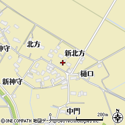 宮城県大崎市古川沢田北方41周辺の地図