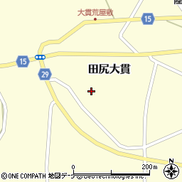 宮城県大崎市田尻大貫砂堤下3周辺の地図