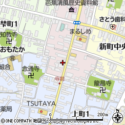 山形県尾花沢市中町2-59周辺の地図