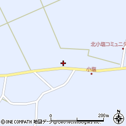 宮城県大崎市田尻小塩要害二周辺の地図