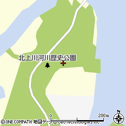 宮城県登米市豊里町新中谷岐周辺の地図