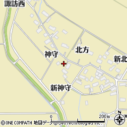 宮城県大崎市古川沢田神守35周辺の地図