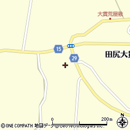 宮城県大崎市田尻大貫立田目木13周辺の地図