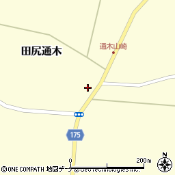 宮城県大崎市田尻通木中崎48周辺の地図